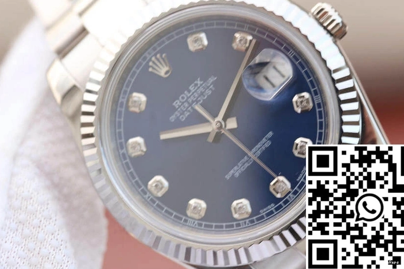 M126334-0015 Datejust Dial EW Rolex Blue Factory 0416